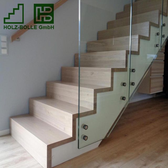 Holz Bolle GmbH Treppe Glasgeländer