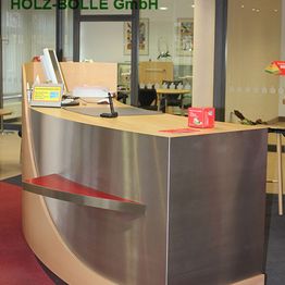Holz Bolle GmbH Inneneinrichtung Empfangstresen