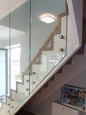 Holz Bolle GmbH Treppe mit Glas